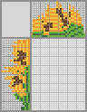 Japanese crossword «Sunflowers» Japanese crossword «Sunflowers»