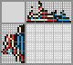 Japanese crossword &laquo;Pokemon Milotic&raquo;