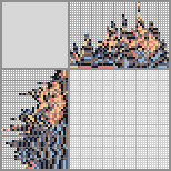 Japanese crossword &laquo;Paul Cezanne  - homme fumant la pipe&raquo;