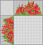 Japanese crossword «Field poppies» Japanese crossword «Field poppies»