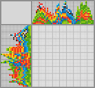 Japanese crossword &laquo;Parrots&raquo;