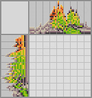 Japanese crossword &laquo;Parrot&raquo;