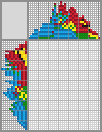Japanese crossword &laquo;Parrot&raquo;