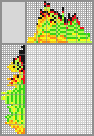 Japanese crossword «Parrot pirate» Japanese crossword «Parrot pirate»