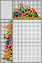 Japanese crossword «Parrot among orchids» Japanese crossword «Parrot among orchids»