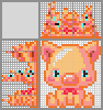 Japanese crossword &laquo;Pig&raquo;