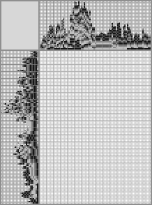 Japanese crossword &laquo;Portrait of a young woman&raquo;