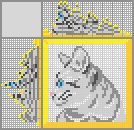 Japanese crossword &laquo;Portrait of a pet&raquo;