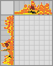 Japanese crossword &laquo;Flame Princess&raquo;