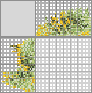 Japanese crossword «Bird on a flower branch» Japanese crossword «Bird on a flower branch»