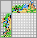 Japanese crossword &laquo;Bird on a branch&raquo;