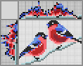 Japanese crossword &laquo;Birds&raquo;
