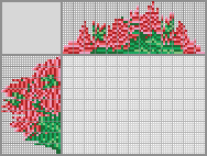 Japanese crossword &laquo;Poinsettia&raquo;