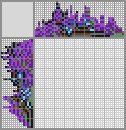 Japanese crossword &laquo;Violet Sabrewing&raquo;