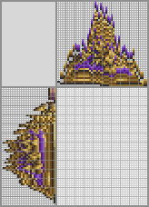 Japanese crossword &laquo;Purple Heart&raquo;