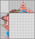 Japanese crossword «Piglet with a gun» Japanese crossword «Piglet with a gun»