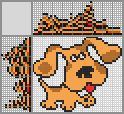 Japanese crossword &laquo;Puppy&raquo;