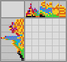Japanese crossword &laquo;Mottled Turkey&raquo;