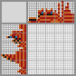 Japanese crossword &laquo;Q*bert&raquo;