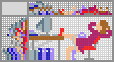 Japanese crossword «The working day is over» Japanese crossword «The working day is over»