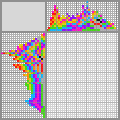 Japanese crossword «Rainbow Unicorn» Japanese crossword «Rainbow Unicorn»