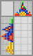 Japanese crossword &laquo;Rocket&raquo;