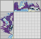 Japanese crossword &laquo;Rarity (My Little Pony)&raquo;