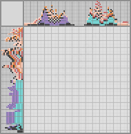 Japanese crossword &laquo;Red and Blue&raquo;