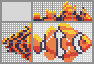 Japanese crossword «Clown fish» Japanese crossword «Clown fish»