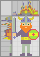 Japanese crossword &laquo;Viking&raquo;