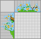 Japanese crossword &laquo;Daisies and bee&raquo;