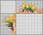 Japanese crossword &laquo;Sprout of the world&raquo;