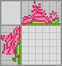 Japanese crossword &laquo;Rose&raquo;