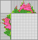 Japanese crossword &laquo;Rose&raquo;