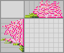 Japanese crossword &laquo;Roze&raquo;