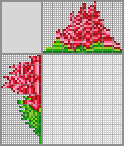 Japanese crossword &laquo;Rose&raquo;