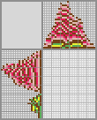 Japanese crossword &laquo;Rose&raquo;