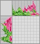 Japanese crossword &laquo;Rose&raquo;
