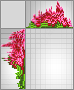 Japanese crossword &laquo;Rose&raquo;