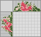Japanese crossword &laquo;Roses&raquo;