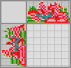 Japanese crossword «Roses and butterfly» Japanese crossword «Roses and butterfly»