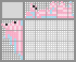 Japanese crossword &laquo;Pink shrimp&raquo;