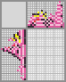 Japanese crossword &laquo;Peeping Pink Panther&raquo;