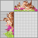 Japanese crossword «Pink tulips» Japanese crossword «Pink tulips»