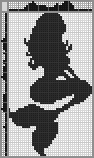 Japanese crossword &laquo;Mermaid&raquo;