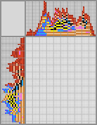 Japanese crossword «The little mermaid» Japanese crossword «The little mermaid»