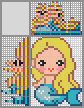 Japanese crossword &laquo;The little mermaid&raquo;
