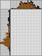 Japanese crossword &laquo;Panda-saxophonist&raquo;