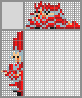Japanese crossword &laquo;Santa&raquo;