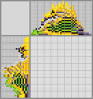 Japanese crossword «Silver-throated tanager» Japanese crossword «Silver-throated tanager»